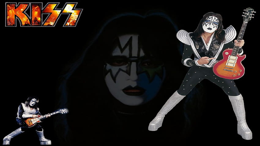 Kiss Band Ace, Kiss Rock Band HD wallpaper
