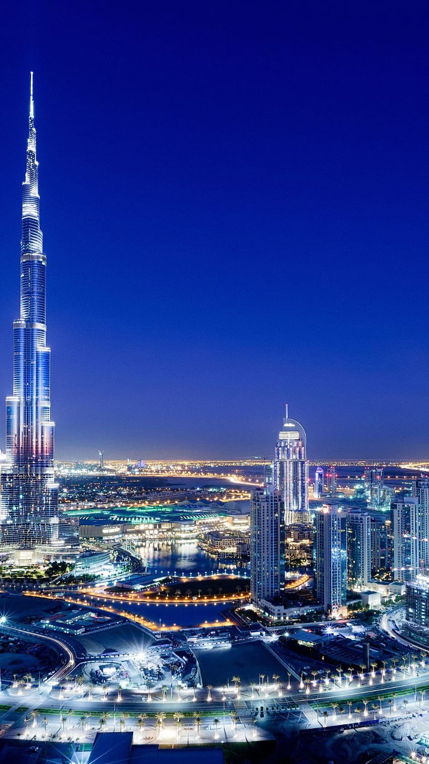 ОАЕ град Дубай iPhone 6 Plus резолюция - Pub HD тапет за телефон