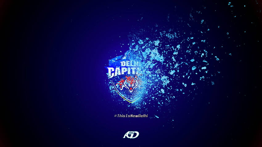 Лого на Delhi Capitals HD тапет