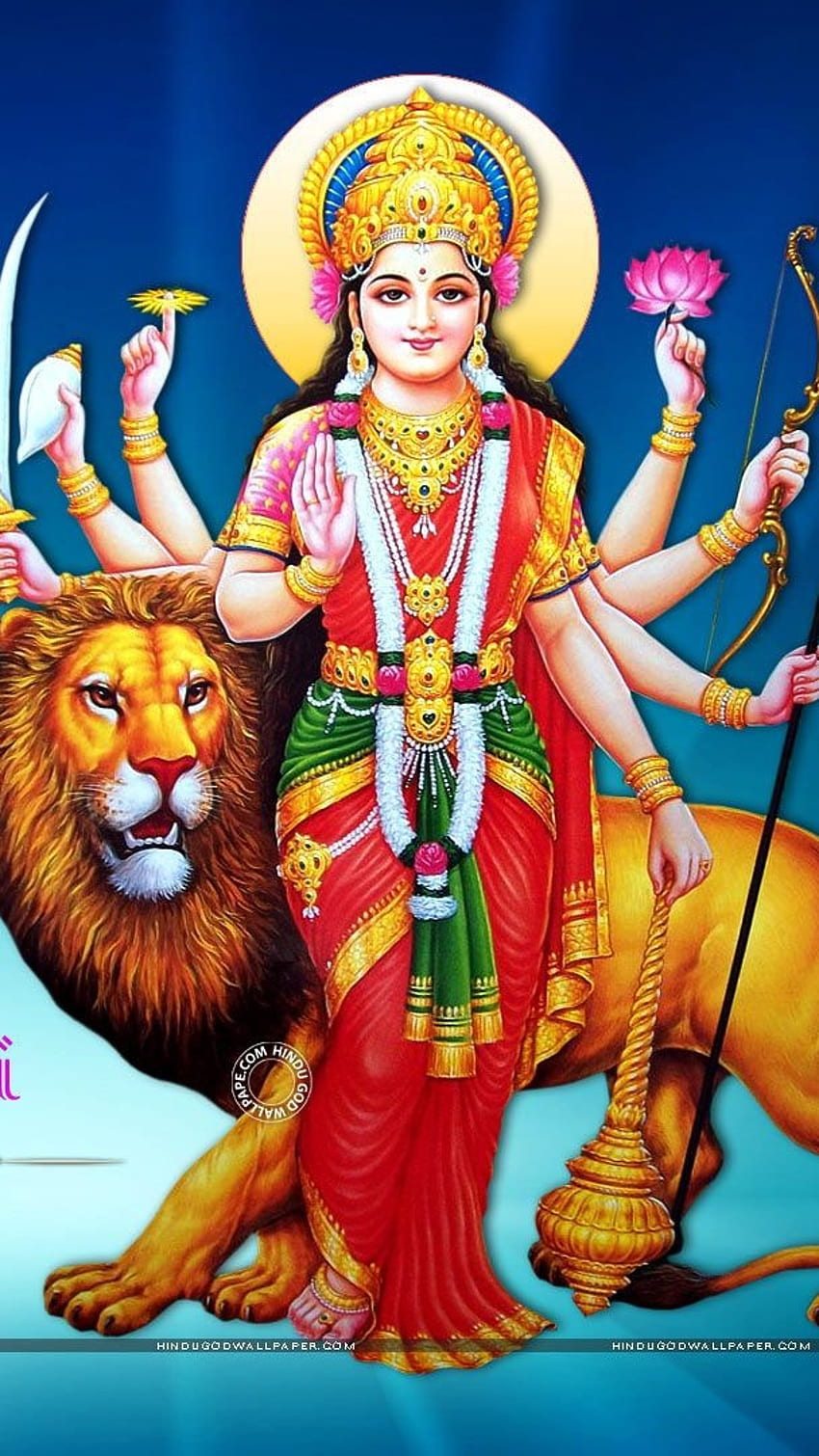 Navratri, davotional, bhakti, hindu god, god HD phone wallpaper | Pxfuel
