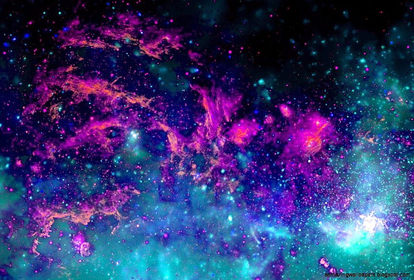 Pastelowa galaktyka Extra Tapeta HD