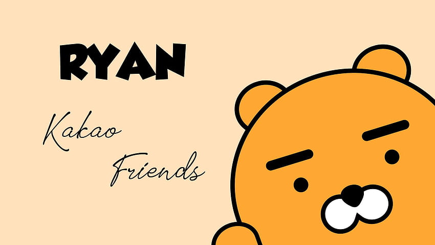 Kakao Ryan - Kakao Friends, carino, figo, fantastico, mobile Sfondo HD