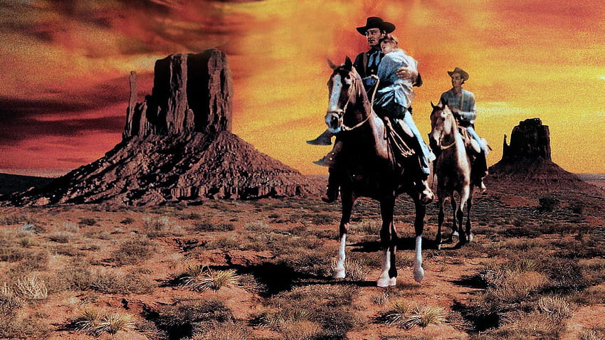 Die Suchenden (1956). Die Sucher, John Wayne, John Ford HD-Hintergrundbild