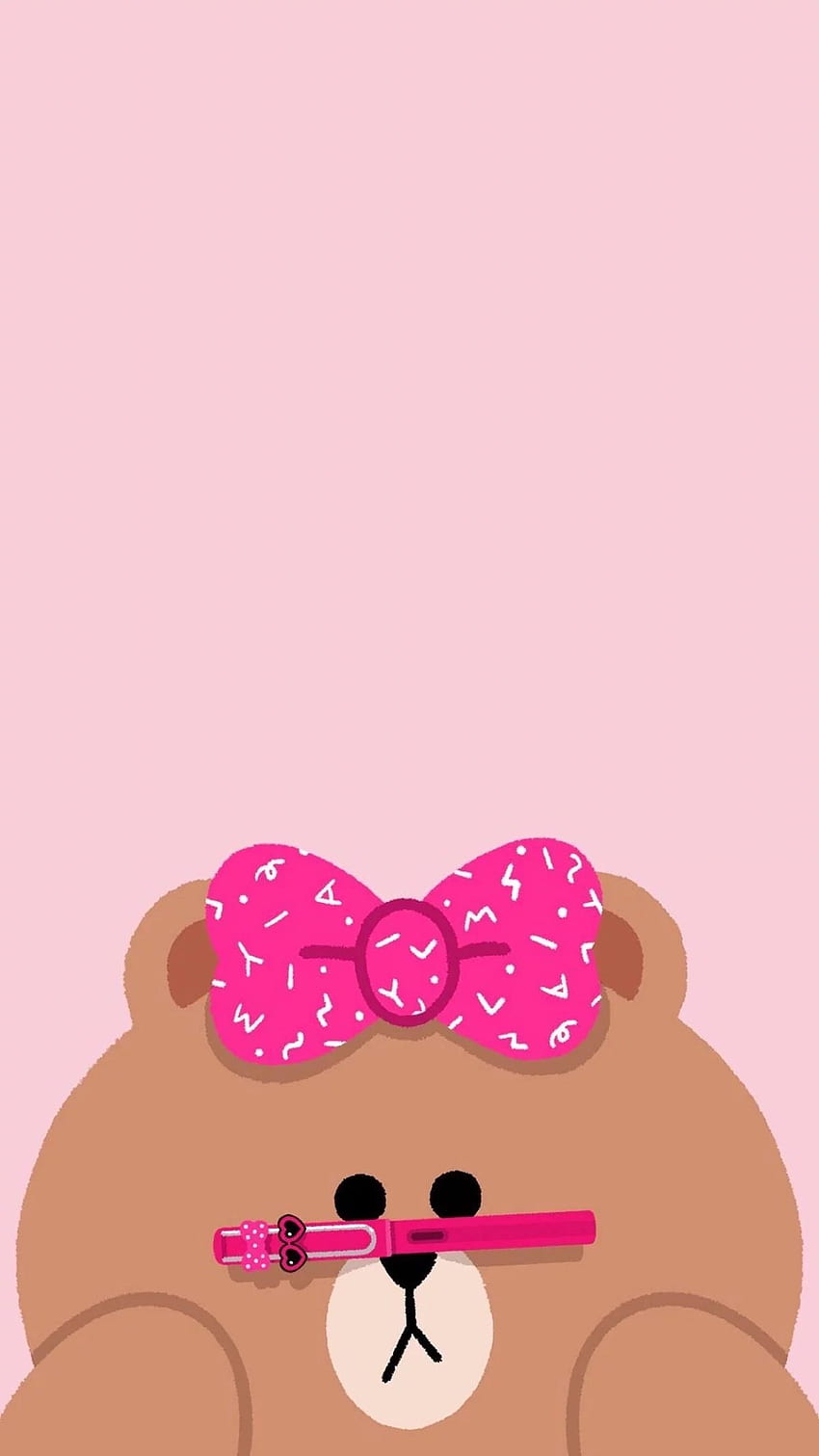 Semuel on . , Brown, Rilakkuma Pink HD phone wallpaper