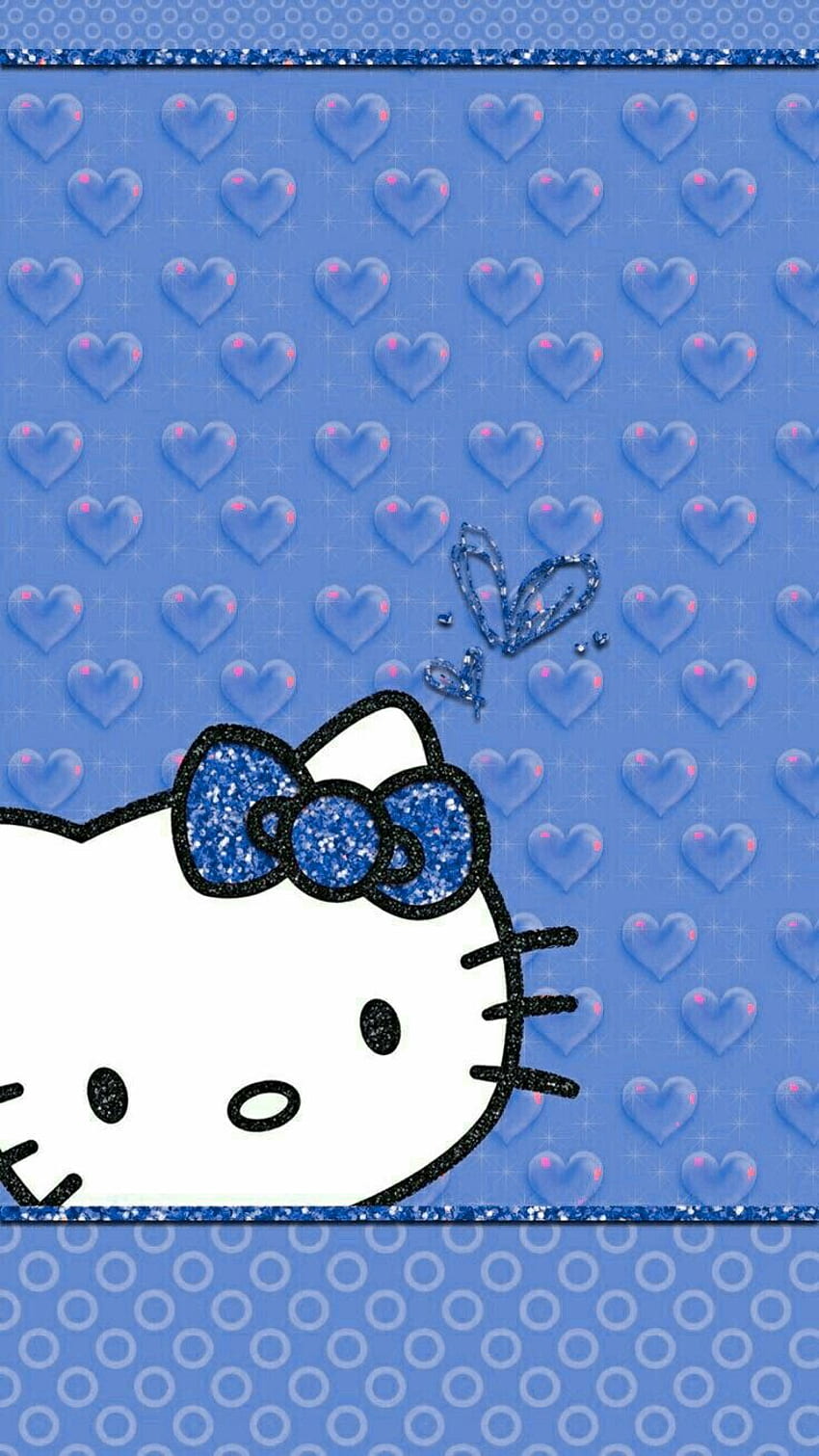 Blue Hello Kitty Wallpapers  Hello kitty wallpaper Hello kitty wallpaper  hd Hello kitty cartoon