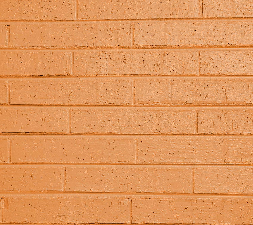 Pastel Orange Brick - Novocom.top HD wallpaper