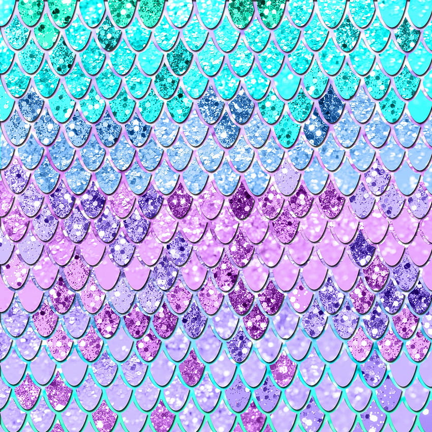 Mermaid Scales with Unicorn Girls Glitter HD phone wallpaper | Pxfuel