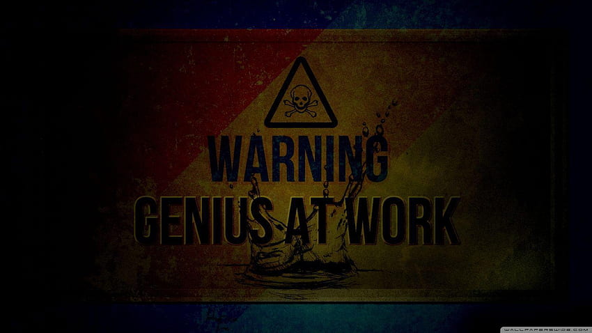 Genius , Genius At Work HD wallpaper