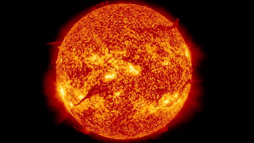 Nasa Sun - Alta resolución del sol fondo de pantalla