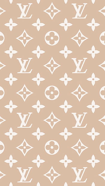 ▷ Louis Vuitton brown pattern wallpaper 📱