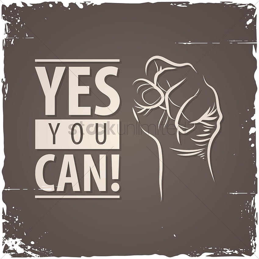 Yes you can! quote Vector - 1572085 HD phone wallpaper