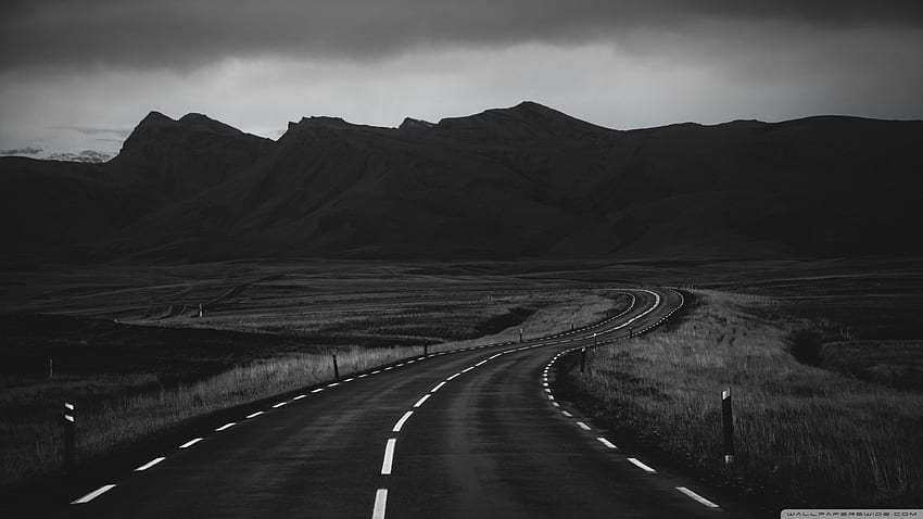 Dark Road, Dark Highway HD wallpaper