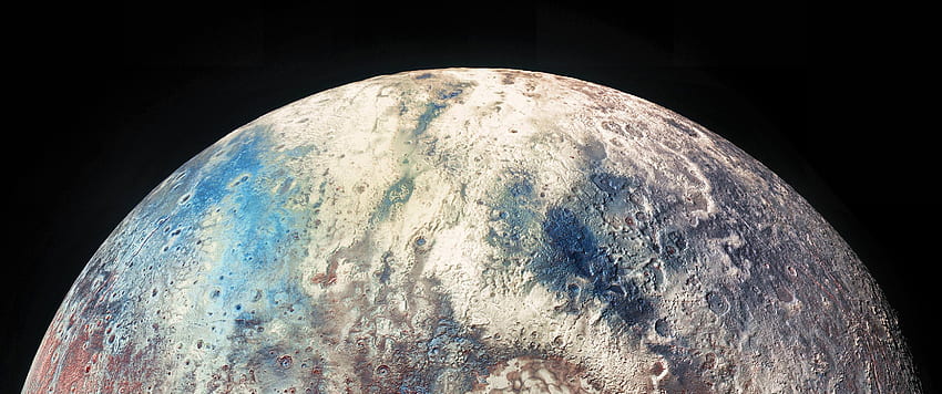 Album] slices of NASA false colour of Pluto [] - Album on Imgur, NASA 3440X1440 HD wallpaper