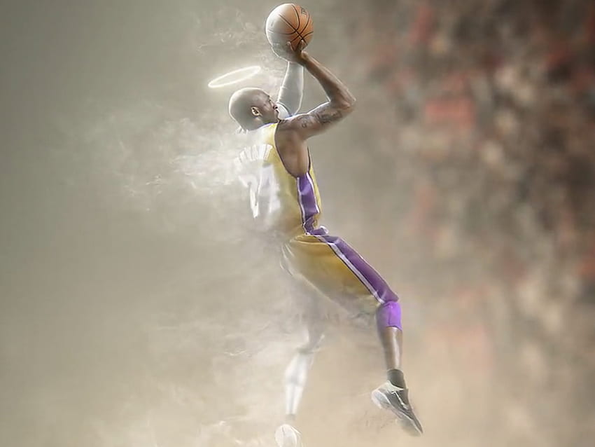 Lakers News: Kobe Bryant NFT Digital Art Valued At Over $25,000, Kobe Bryant Fadeaway HD wallpaper