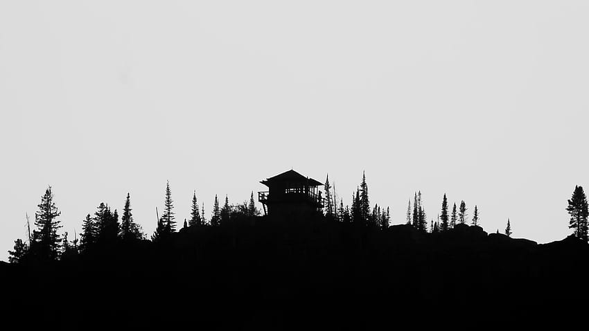 Firewatch IRL Big Horn National Forest WY Firewatch [] for your , Mobile & Tablet. Explore Black And White Fire Watch Tower . White And Black , Fire Tower HD wallpaper