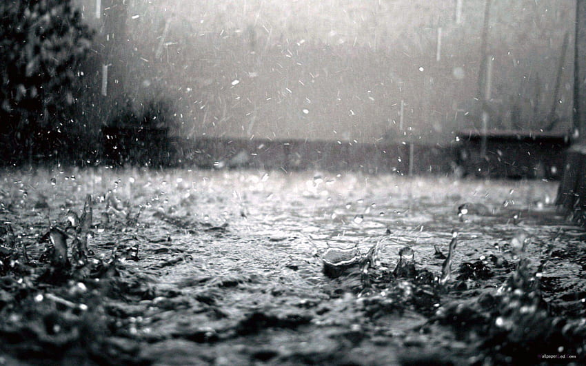 Black and white rain HD wallpapers | Pxfuel