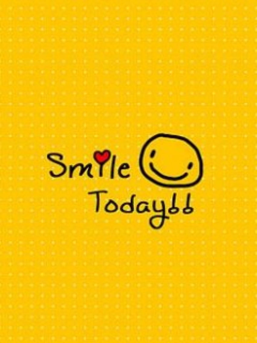 Smile Today - Mobile, Just Smile HD phone wallpaper