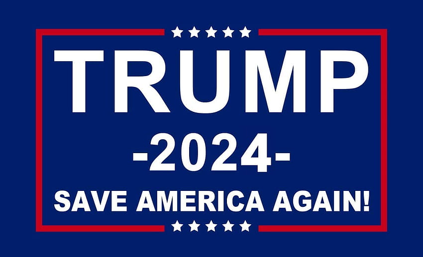 Donald Trump Flags 2024, Re Elect Trump 2024 Flag, Save America Again Flag with Brass Grommets Patriotic Outdoor Indoor Decoration Banner, Ft : Patio, Lawn & Garden Fond d'écran HD