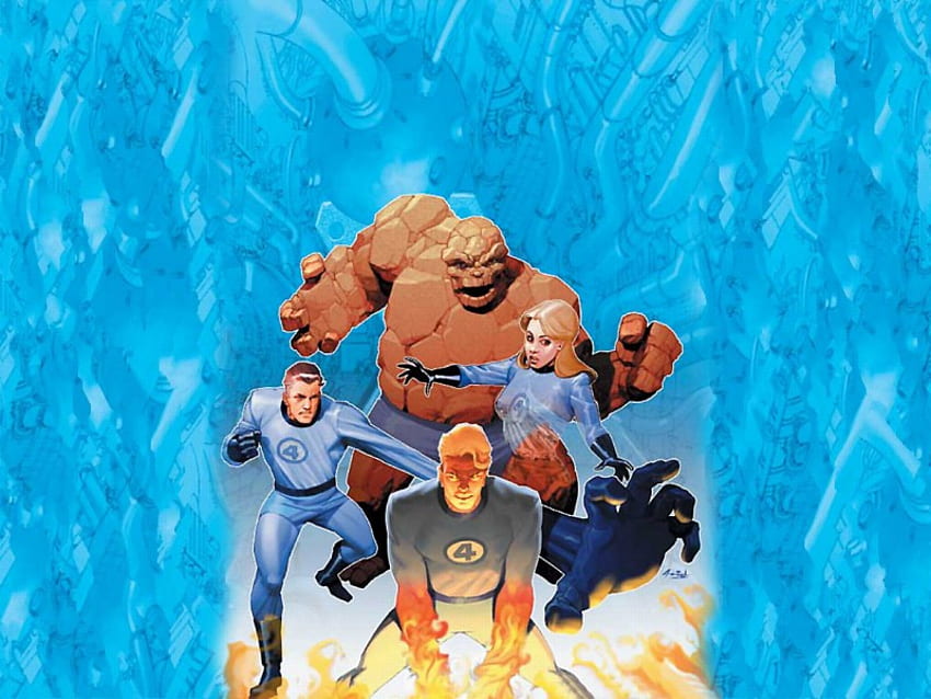 Fantastic Four, comic HD wallpaper