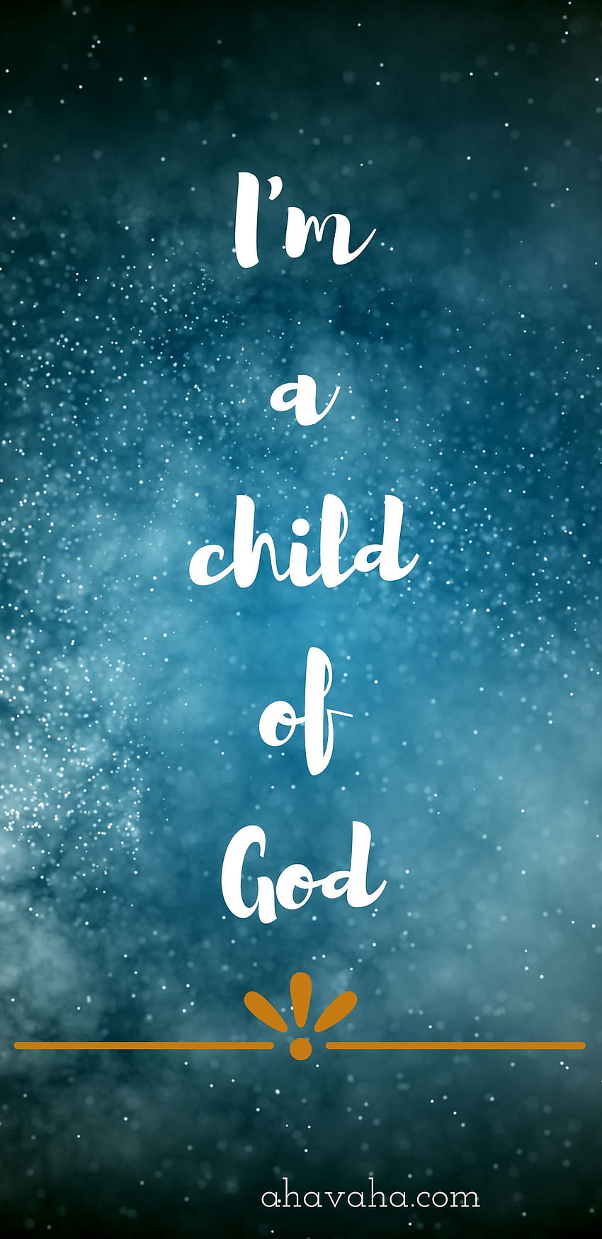 I'm A Child Of God Themed Multi Color Christian HD phone wallpaper