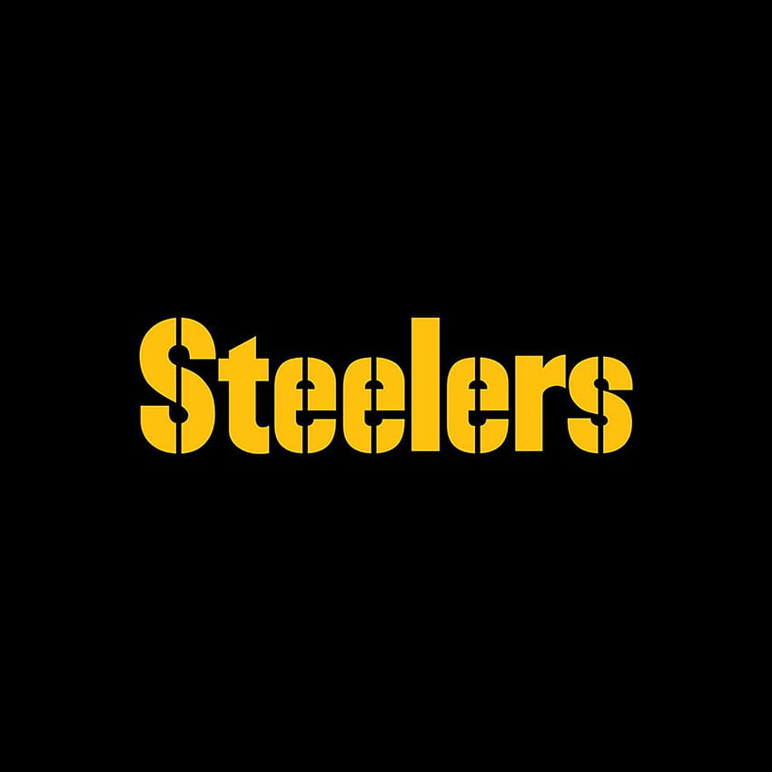 iPad mit den Teamlogos der Pittsburgh Steelers – Digital HD-Handy-Hintergrundbild