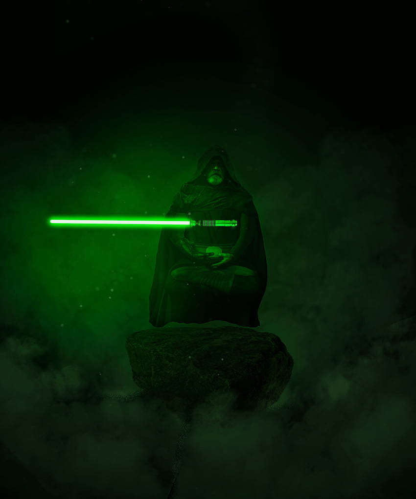 ArtStation - Luke Skywalker Lichtschwert Montage HD-Handy-Hintergrundbild