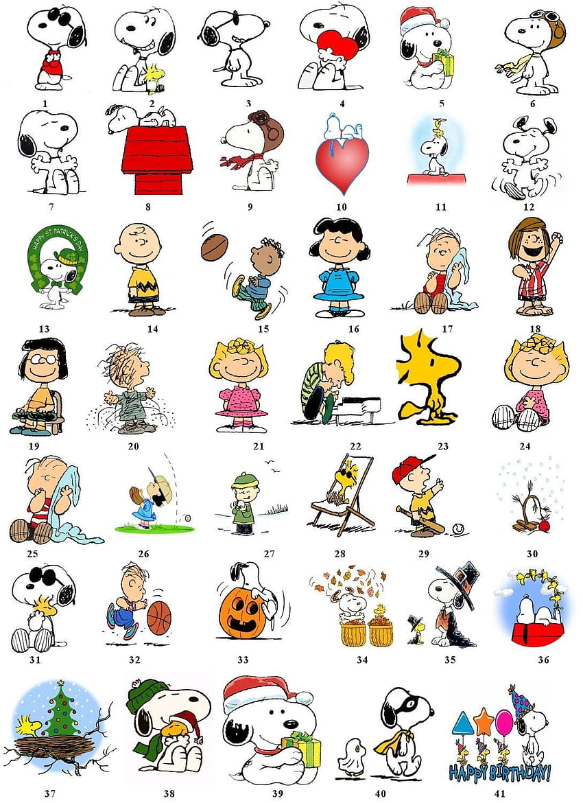 Peanuts characters HD wallpapers | Pxfuel