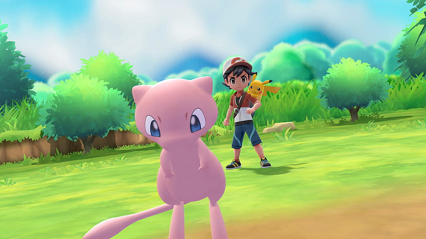 Elimina la partida guardada de 'Pokémon: Let's Go' y perderás a Mew para siempre. Tendencias digitales, Mew y Pikachu fondo de pantalla