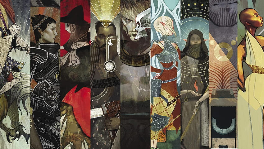 Dragon Age - companions dai. Dragon age , Dragon age inquisition, Dragon age tarot cards HD wallpaper