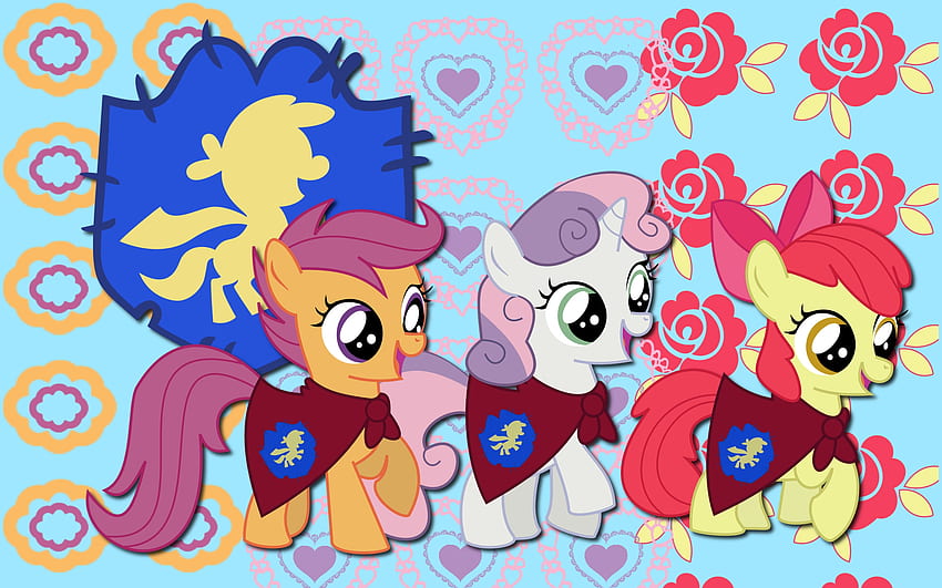 my little pony scootaloo sweetie belle applebloom cutie mark crusaders High Quality , High Definition HD wallpaper
