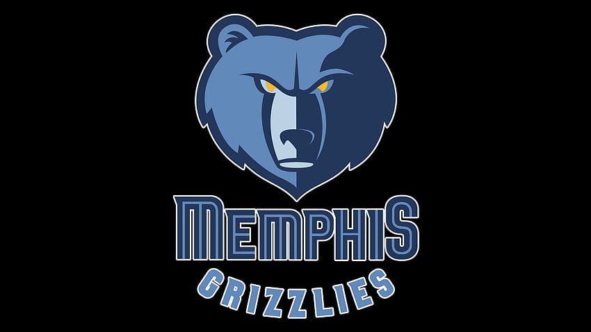 Memphis Grizzlies, Memphis Grizzlies-Logo HD-Hintergrundbild
