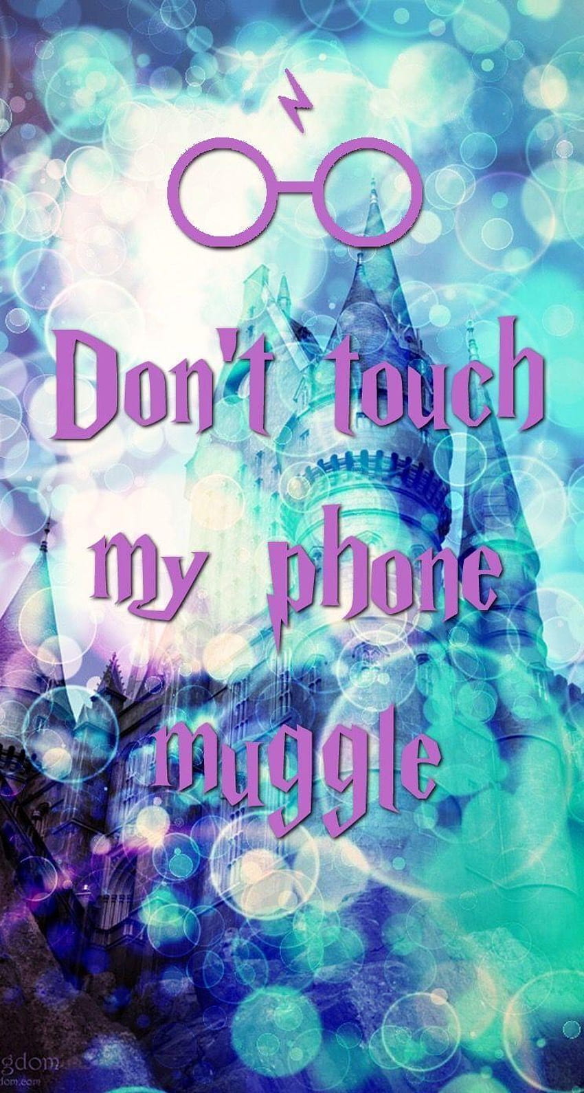Don't Touch My Phone Muggle, Don't Touch My Stitch HD phone wallpaper