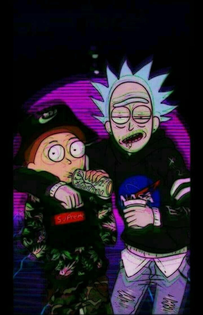 Cartoon For iPhone  Rick And Morty Celular  Rick and Morty Backwoods HD  phone wallpaper  Pxfuel