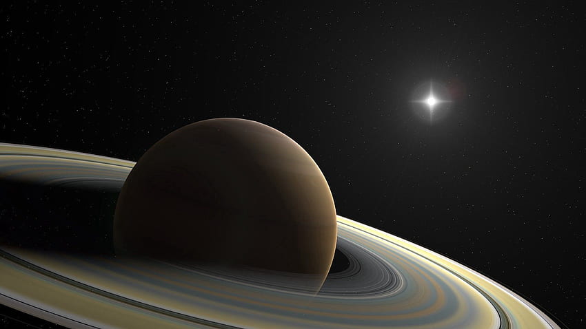 Alam Semesta, Bintang, Cincin, Planet, Saturnus Wallpaper HD