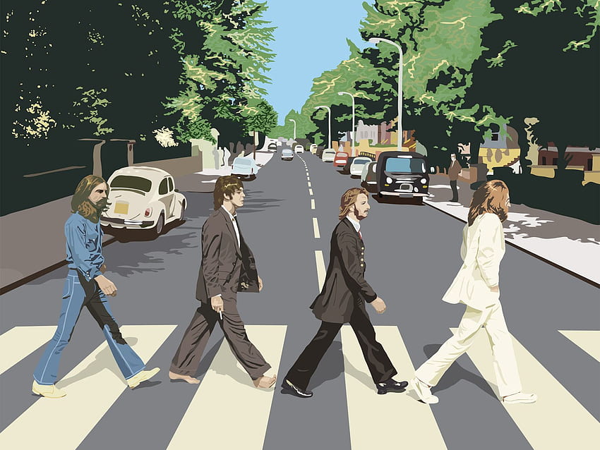 Abbey Road, The Beatles Abbey Road HD wallpaper