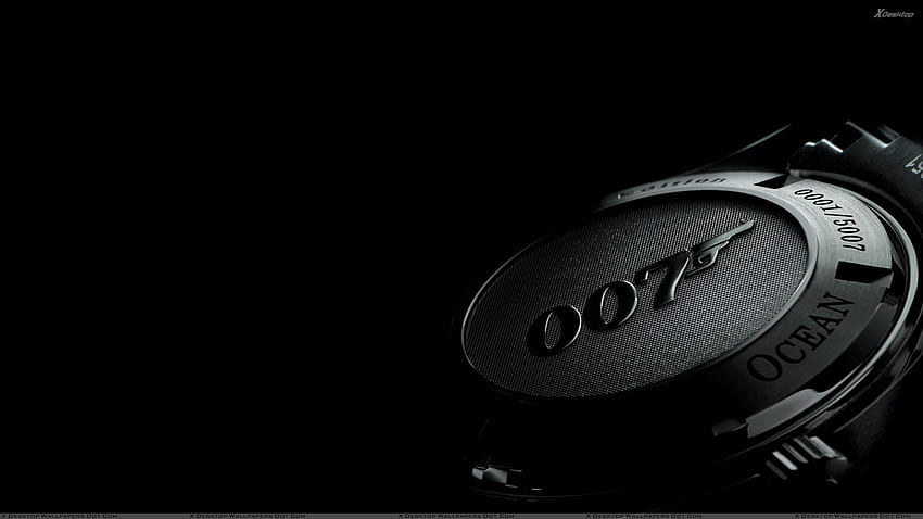 007 リスト ウォッチ N ブラック バックグラウンド []、モバイル、タブレット用。 探検007。 ジェームズ・ボンド、ジェームズ・ボンド、007 ロゴ 高画質の壁紙