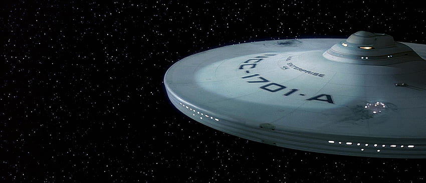 USS Enterprise 1701-A, empresa, nave, ficção científica, jornada nas estrelas, espaço papel de parede HD