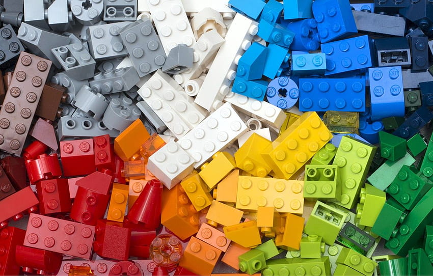 colors, plastic, bricks, LEGO for HD wallpaper