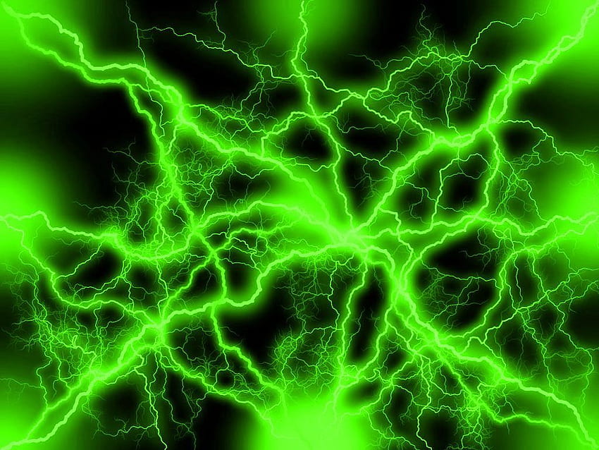 Lightning Background, Green Cool HD wallpaper | Pxfuel