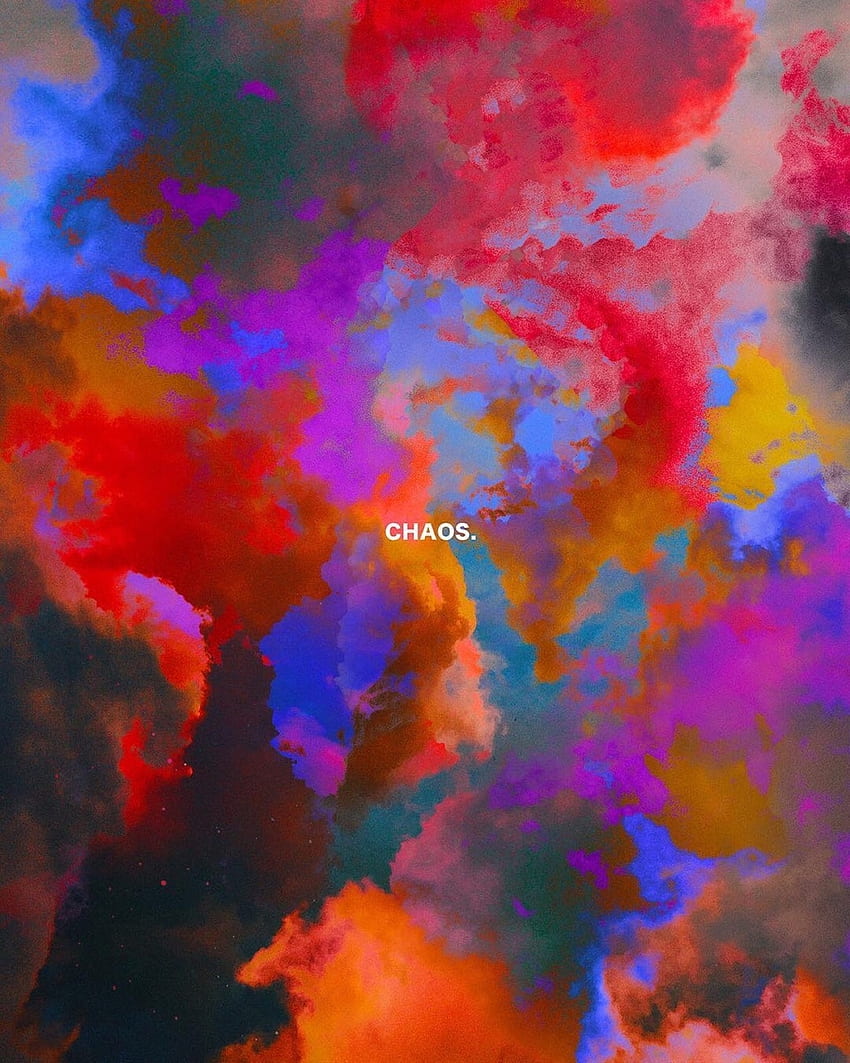 chaotic, color and colour - HD phone wallpaper