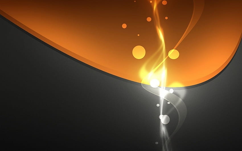 Лаптоп x абстрактен фон. Абстракт, Нова лампа, Хартиена лампа, оранжево и сиво HD тапет