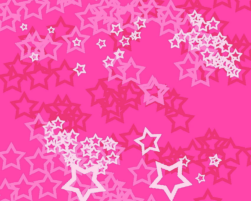 Барби розов фон HD тапет