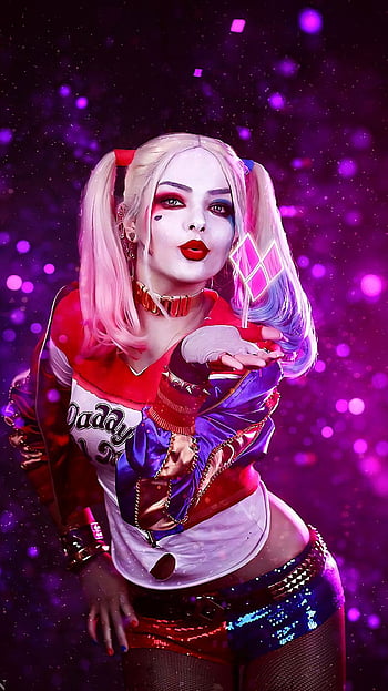 9885 Harley Quinn 2020 Art  Android  iPhone HD Wallpaper Background  Download HD Wallpapers Desktop Background  Android  iPhone 1080p 4k  1080x608 2023