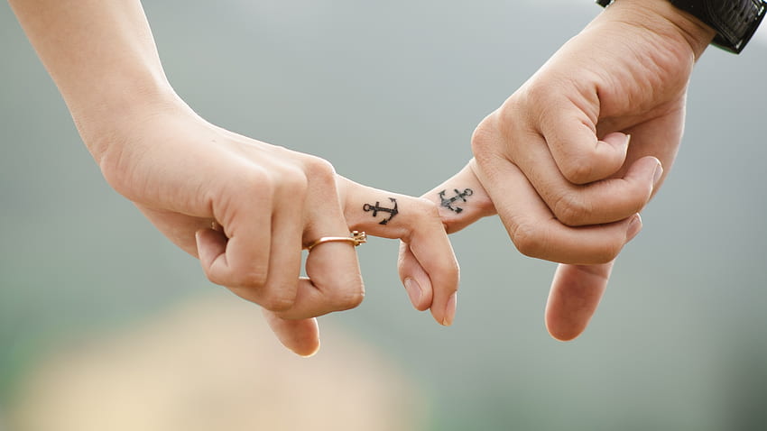 :-), summer, love, couple, tattoo, card, anchorage, hand HD wallpaper