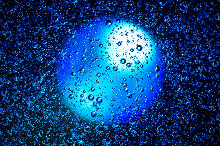 Abstract, Bubbles, Drops, Round HD wallpaper