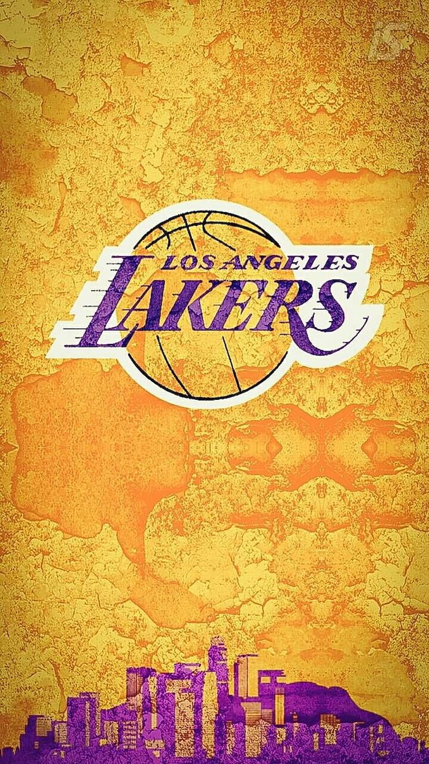 dla Celebratory Lakers, LA Lakers iPhone Tapeta na telefon HD