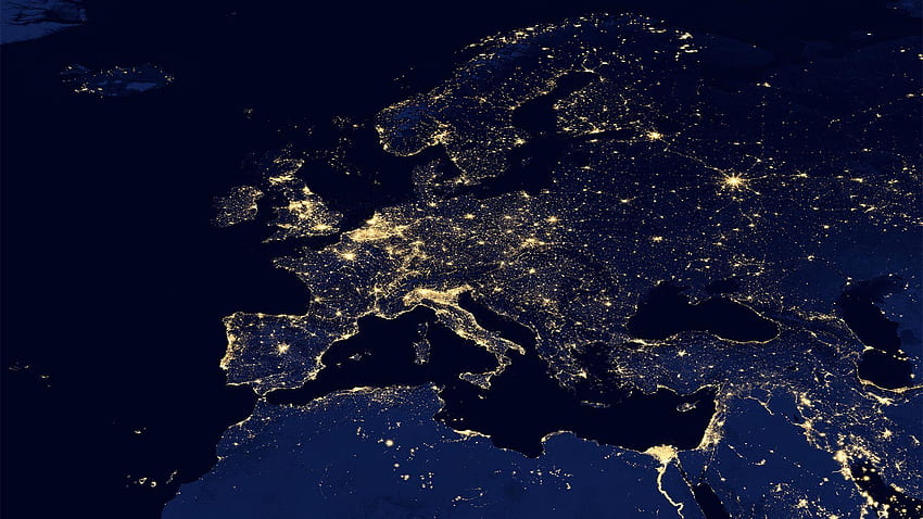 Europe Map, European HD wallpaper