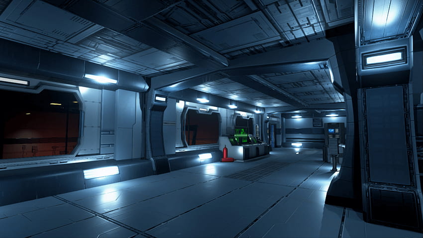 SciFi Chambers Environment Set by Painkiller's Works, Sci Fi Home papel de parede HD