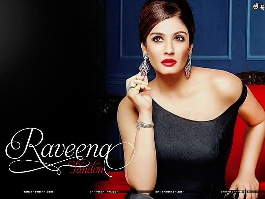 Hot Bollywood Heroines & Actresses I Indian, Raveena Tandon HD wallpaper