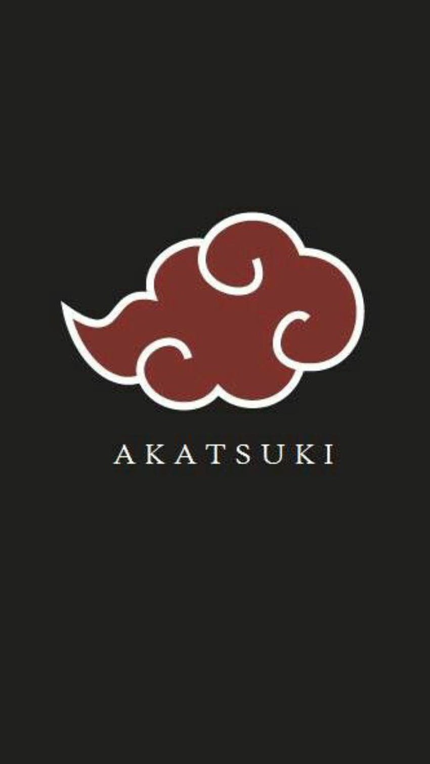 Akatsuki's cloud amoled, naruto cloud HD phone wallpaper